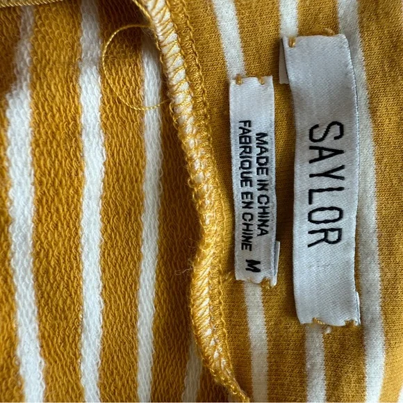 SAYLOR Yellow Jumpsuit with Wide Leg Design - Picture 3 of 3